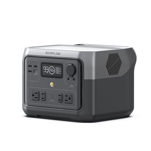 EcoFlow RIVER 2 Max Portable Power Station, 499Wh LiFePO4 Battery, 1-H — Key features at a glance
