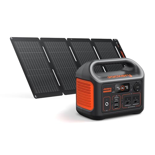 Jackery Solar Generator 300 and 40W Solar Panel,292Wh,300W AC
