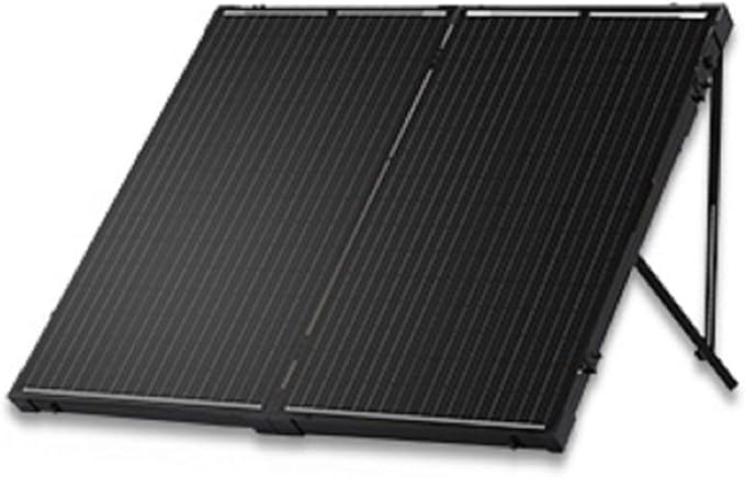 Renogy 200W Portable Solar Panel, 25% High Efficiency Solar Panel Kit with 20A Charger Controller for 12V Battery Power Station, N-Type Foldable Solar Panels w/Tempered Glass for R