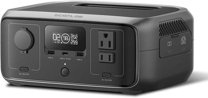 EcoFlow RIVER 3 Portable Power Station, 245Wh LiFePO4 Battery, 1-Hour — Our hands-on testing setup for dji power 1000 for mavic 3