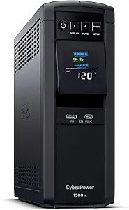 CyberPower CP1500PFCLCD PFC Sinewave UPS Battery Backup and Surge Protector, 1500VA/1000W, 12 Outlets, AVR, Mini Tower, UL Certified - Final verdict and top picks lineup