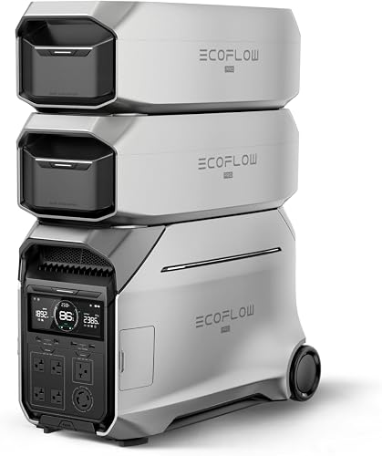 EF ECOFLOW 12kWh Portable Power Station: DELTA Pro 3 with 2 Extra Batt — Our hands-on testing setup for bluetti ac2a for trail cam