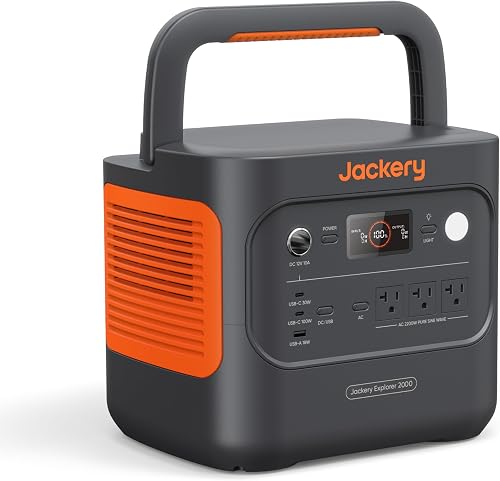 Jackery Explorer 2000 v2 Portable Power Station, 2042Wh LiFePO4 Home B — Real-world performance testing in action