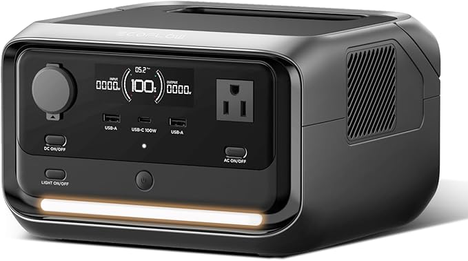 EF ECOFLOW Portable Power Station RIVER 3 Plus, 286Wh/12800mAh LiFePO4 Battery, 3 Up to 1200W AC Outlets, <10 MS UPS, Expandable to 858Wh, <30 dB Quiet, 1Hr Fast Charging Generator - Complete testing methodology overview