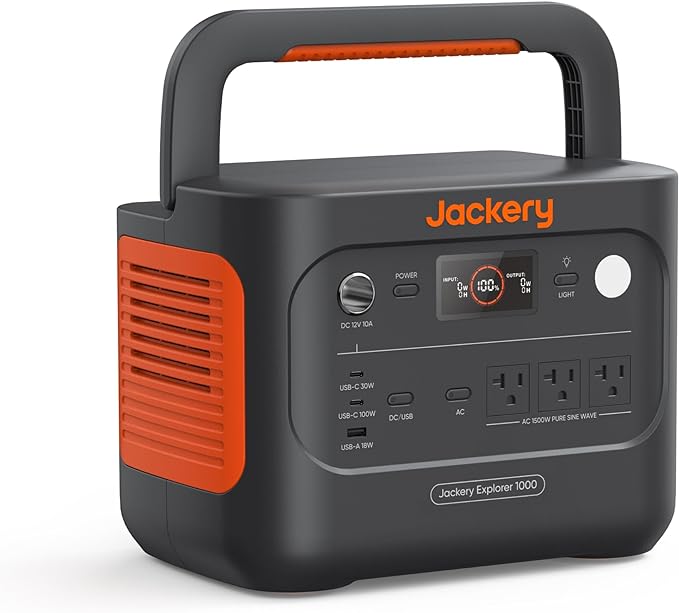 Jackery Explorer 2000 v2 for induction cooktop Class B van conversion