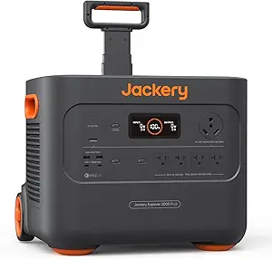 Jackery Explorer 2000 Plus Portable Power Station, 2042Wh LiFePO4 Solar Generator, 3000W AC Output, Expandable to 24kWh, UPS Home Backup for Emergency Camping RV Off-Grid(Solar Pan - Final verdict and top picks lineup