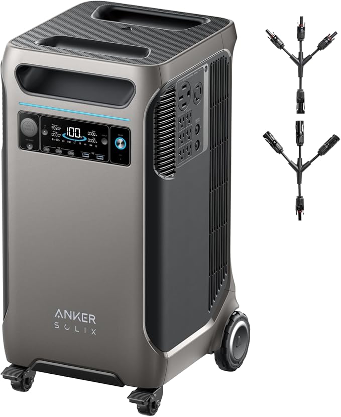 Anker SOLIX F3800 Portable Power Station, 3840Wh, LiFePO4 Batteries, Ultra-High 6000W AC Output with 120V/240V, Solar Generator for Home Backup, RVs, Emergencies, Power Outages, an - Durability testing under extreme conditions