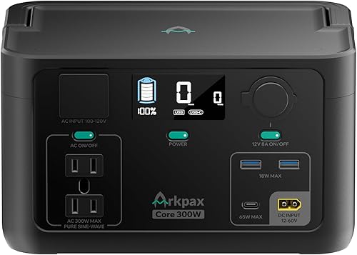Arkpax Portable Power Station 300W, 600W Peak Backup LiFePO4 Battery 1 — Complete testing methodology overview