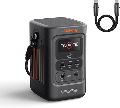 Jackery Explorer 240D Power Bank (80,000mAh), LiFePO4 Battery 256Wh Po — Complete testing methodology overview