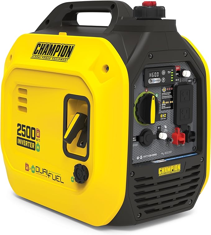 Champion Power Equipment 2500-Watt Dual Fuel Portable Inverter Generator with Quiet Technology and CO Shield - Complete testing methodology overview