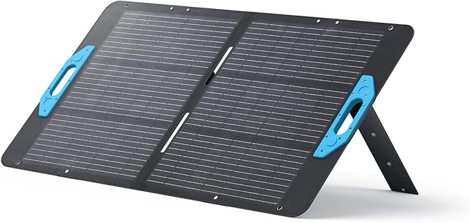 Anker SOLIX PS100 Solar Panel with Adjustable Kickstand, 100W Foldable Portable Solar Charger, IP67 Waterproof, 23% Higher Energy Conversion Efficiency, for Camping, RVs, and Black - Side-by-side comparison of top picks in this category