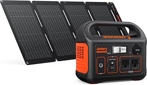 Jackery Solar Generator 300, 292Wh Power Station with 40W Solar Panel, — Durability testing under extreme conditions