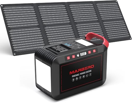 MARBERO 237Wh Solar Generator with Solar Panel Included Portable Power — Complete testing methodology overview