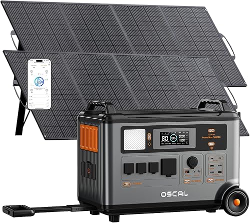 OSCAL 3600W Portable Solar Power Station with 2x200W Solar Panels, Pow — Final verdict and top picks lineup