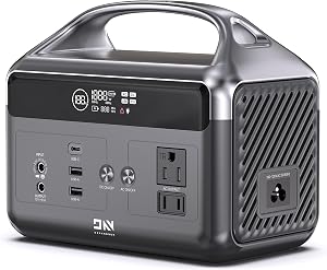 DaranEner 300W Portable Power Station, 192Wh LiFePO4 Solar Generator (600W Surge), 2H Fast
